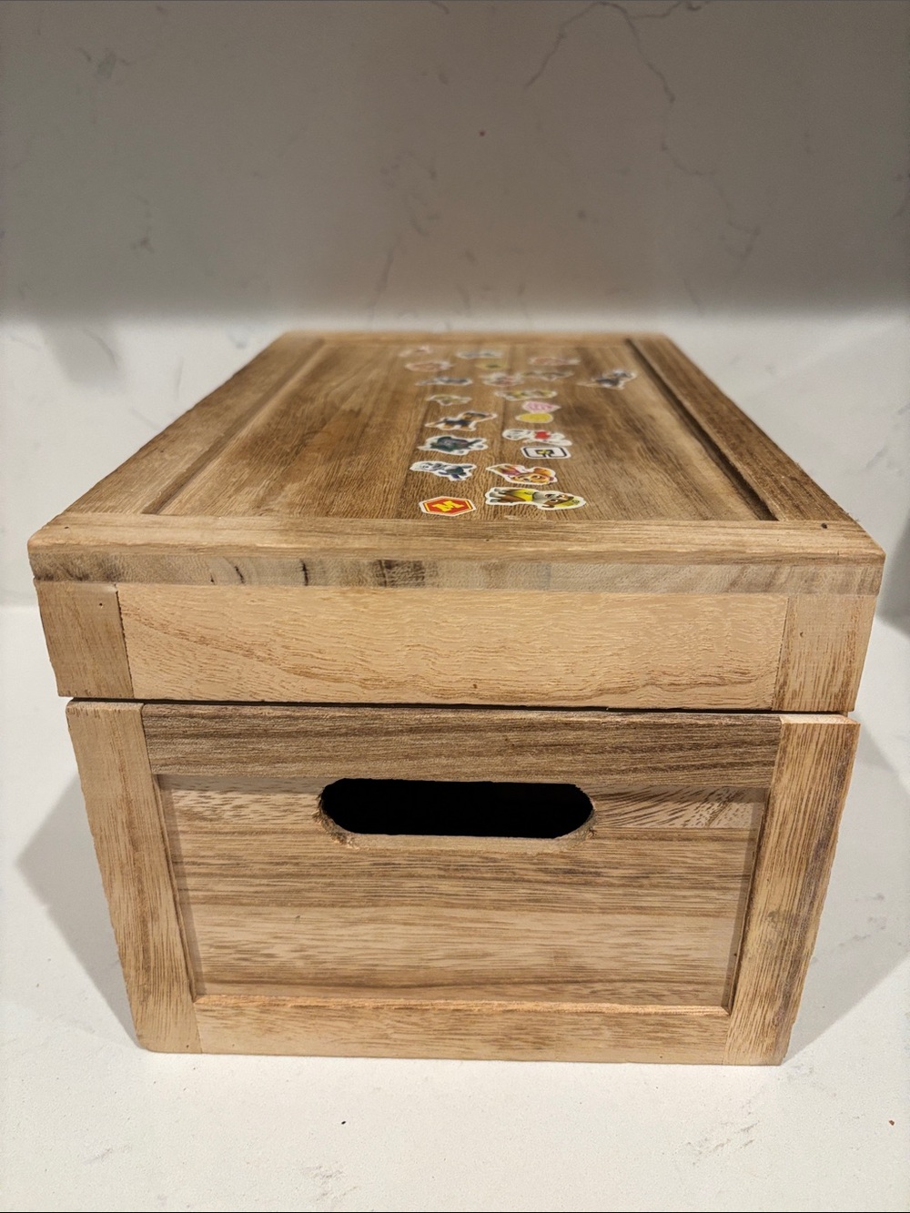 Rae Dunn Rustic “THINGS” Storage Box - Picture 5 of 7